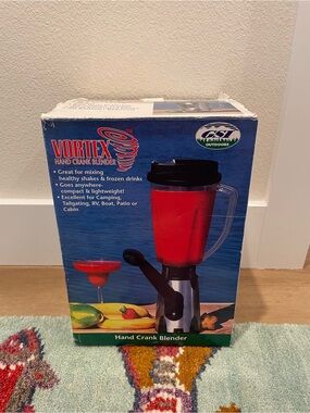 GSI Blender Vortex 1.5L Hand Crank Outdoors Camping Off Grid Vintage New in Box